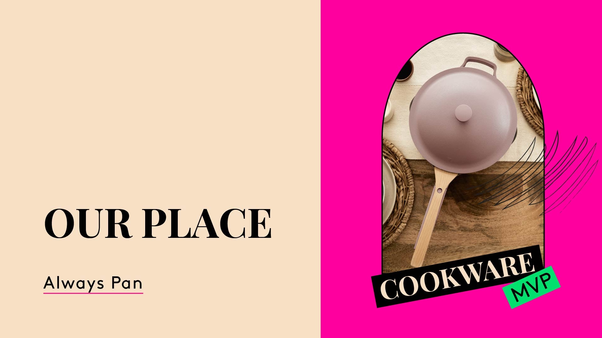 Cookware MVP. This is a photo of Our Place Always Pan.