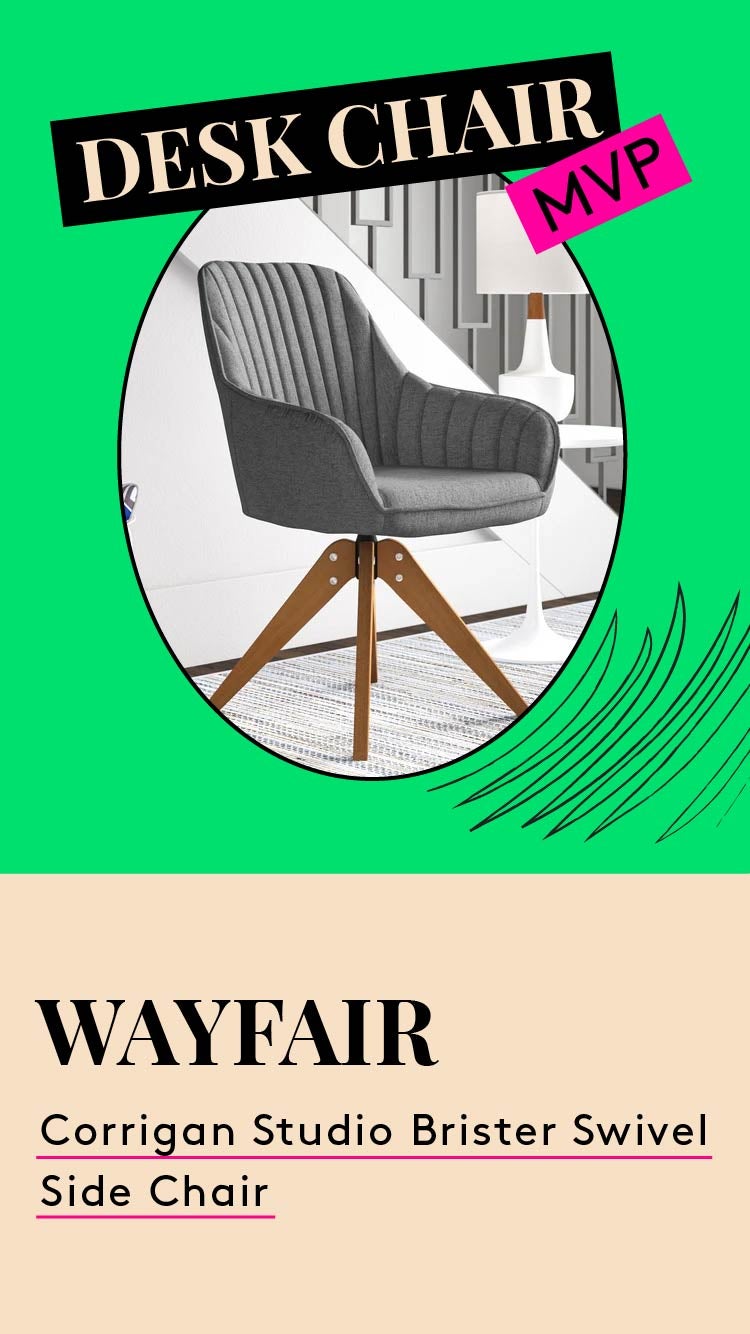 Chair MVP. This is a photo of the Wayfair Corrigan Studio Brister Swivel Chair.